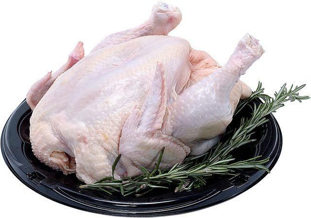 Fresh frozen whole chicken