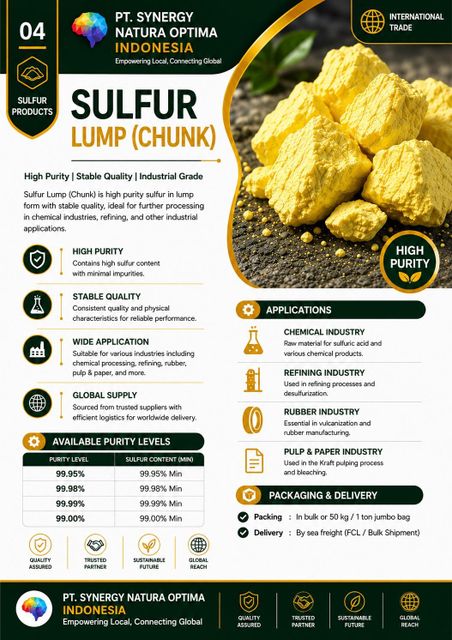 Sulfur Product 1