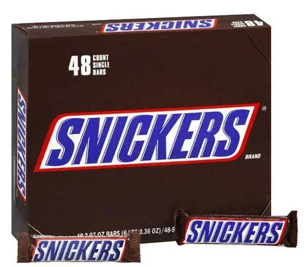 Snickers Full Size Bulk Chocolate Candy Bar - Packaging