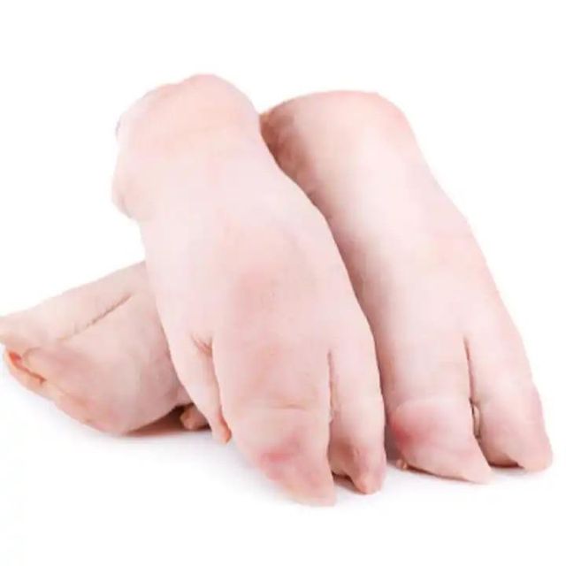 Premium Organic Fresh Frozen Pork Feet Front Cut