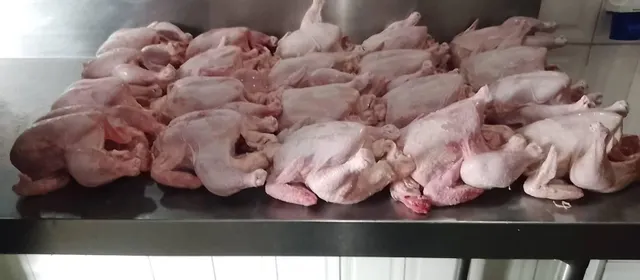 Frozen chicken wings and drumsticks