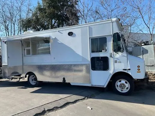 Mobile Food Truck interior kitchen setup