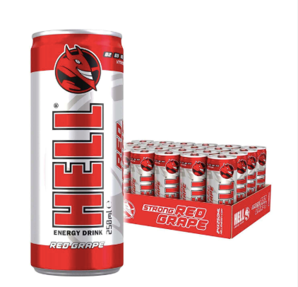 HELL Energy Drink Original 250ml Can