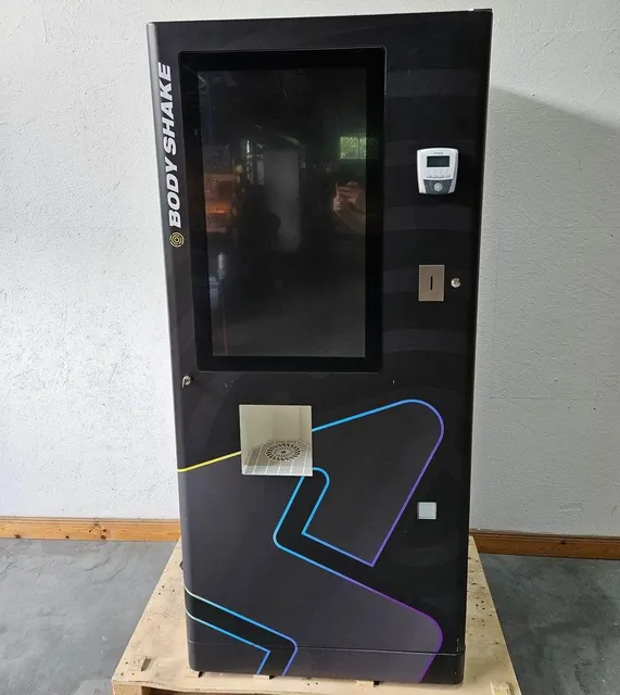 BODYSHAKE Vending Machine Touchscreen Interface