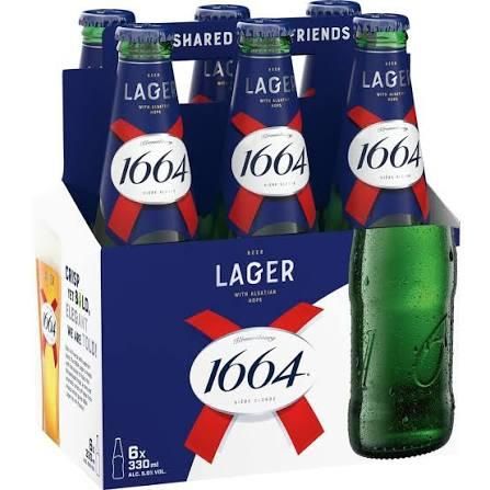 Kronenbourg 1664 Blanc 6 Pack Bottles Overview