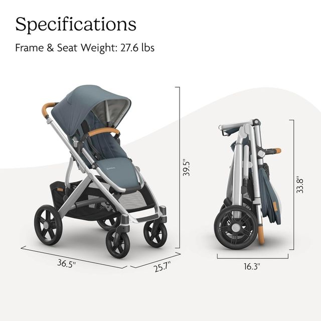 UPPAbaby Vista V3 Stroller - Side View