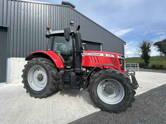 Massey Ferguson Tractor in Field