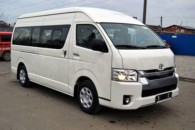 Toyota Hiace interior view