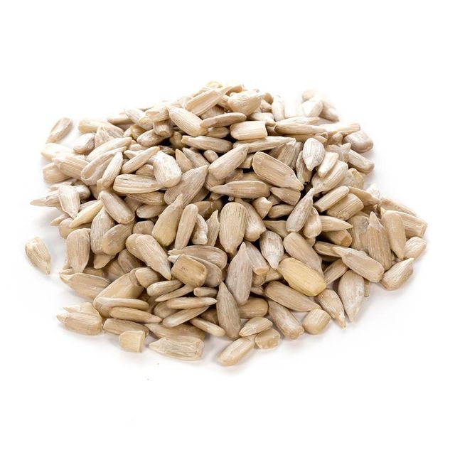 Sunflower seeds in natural packaging