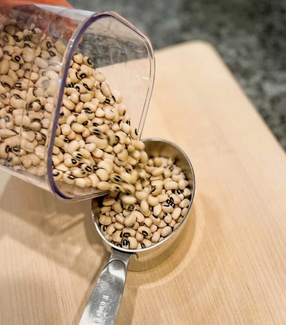 Peeled Black Eyed Cowpea Beans