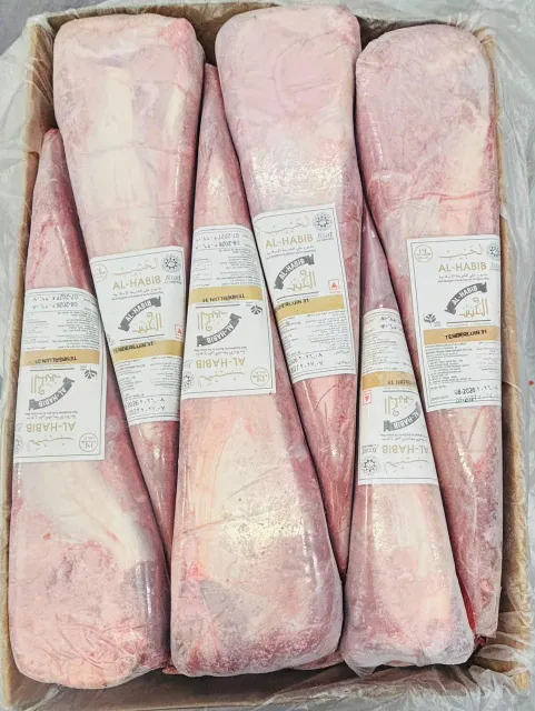 Frozen buffalo meat chunks