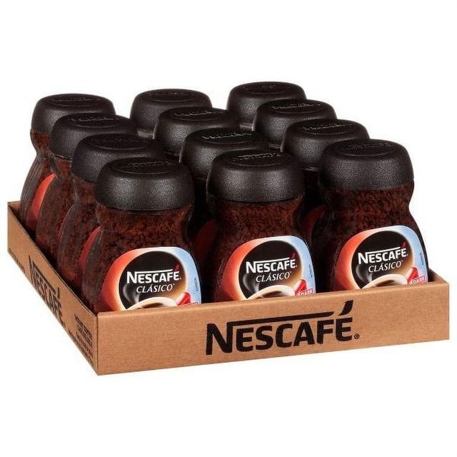 NESCAFÉ CLÁSICO Instant Coffee Dark Roast Jar Front View