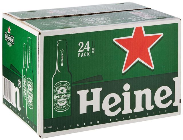 Heineken Lager Beer 330ml - Image 2