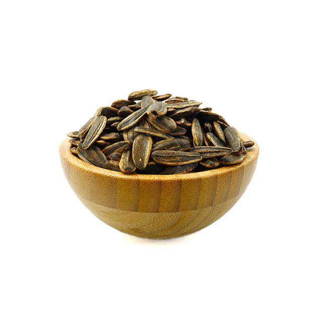 Sunflower seeds in bulk container