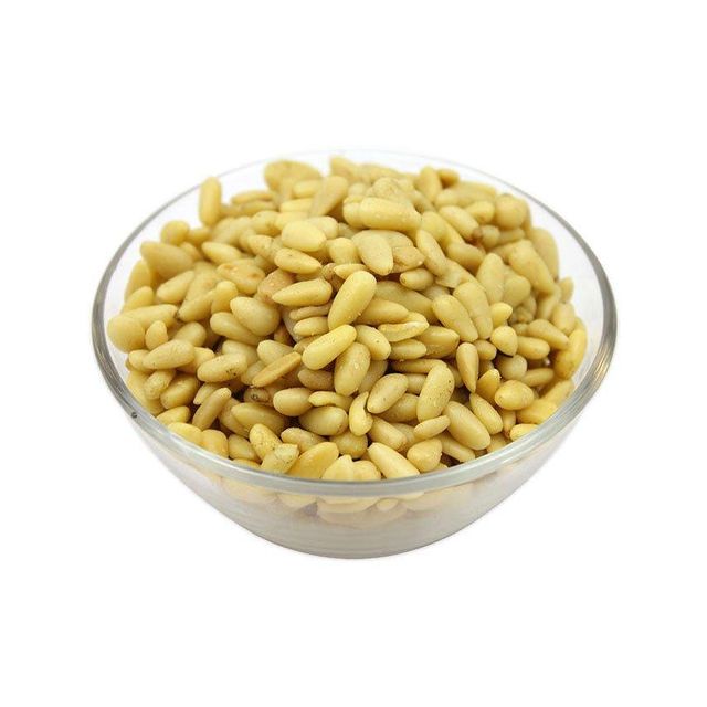Organic Pine Nuts - Close-up View