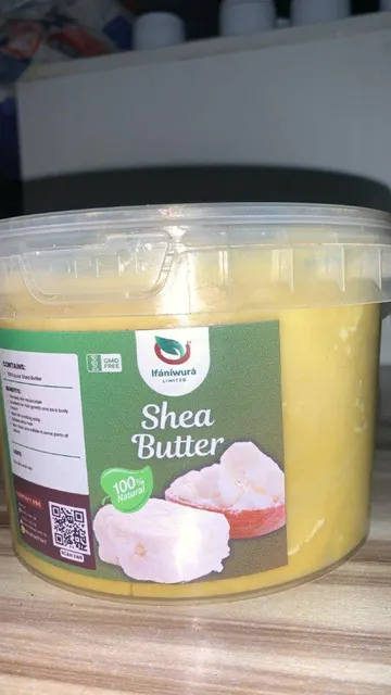 Raw Shea Butter in a jar