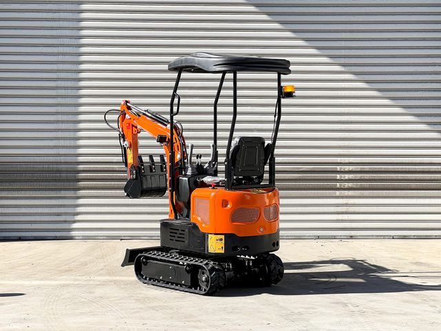Mini Digger Side View