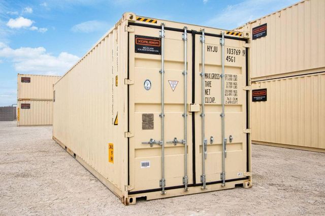 40HQ Steel Shipping Container High Cube