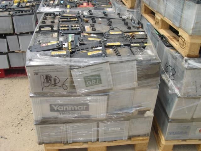 Dry drained car battery