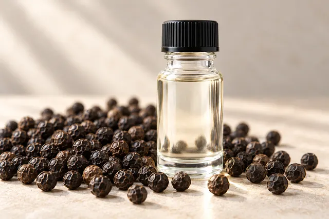 Black Pepper Oil Packaged Product