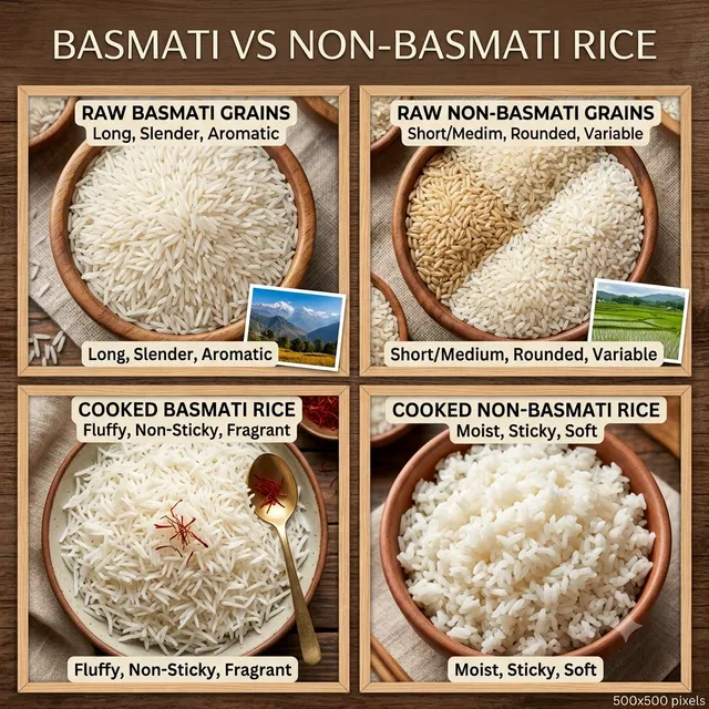 Assortment of Rice Products