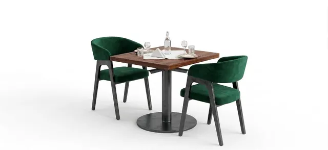 Restaurant Chair Velvet Material