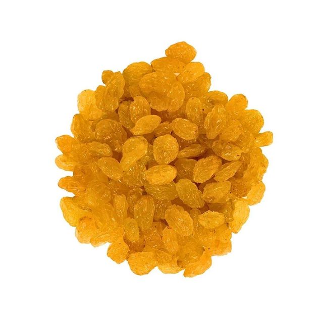 Golden Raisins in Bulk Container