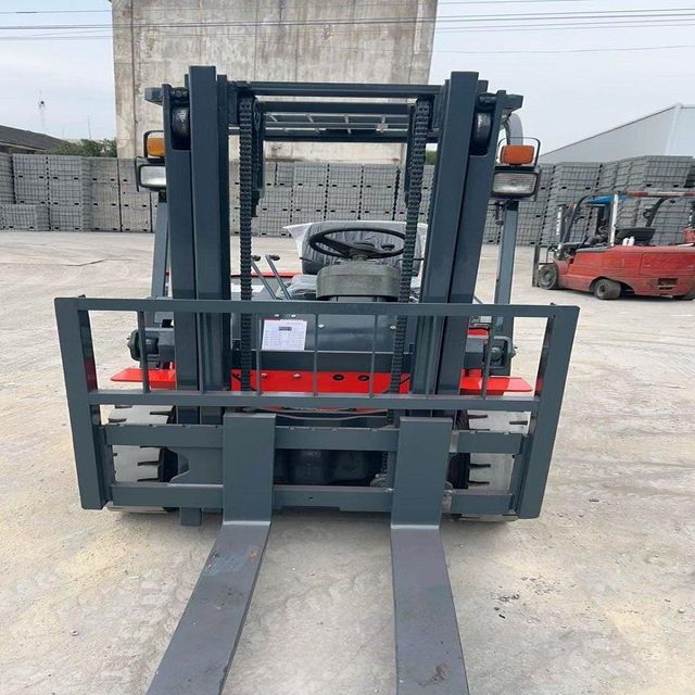 Diesel Powered Forklift in Operation