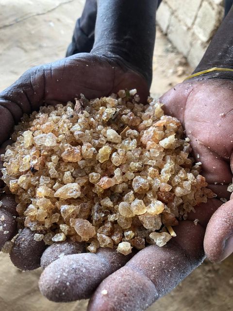 Natural Gum Arabic lumps