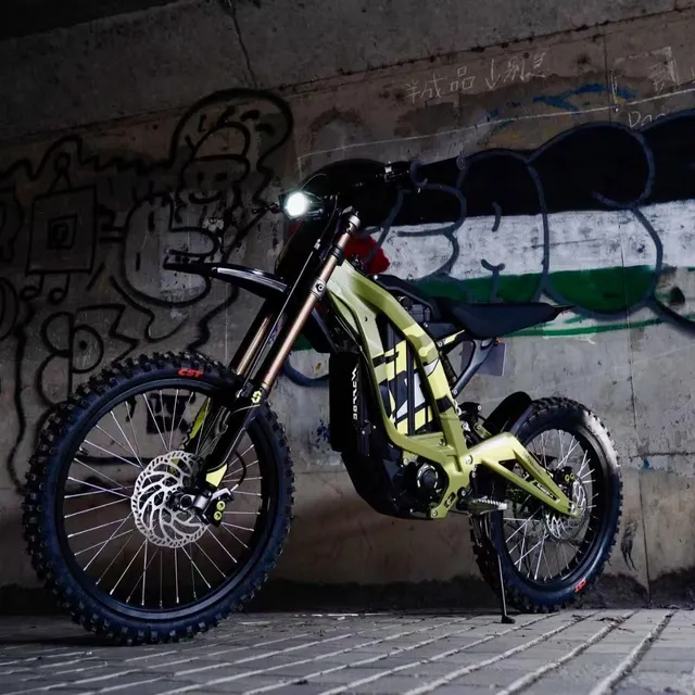 Surron Light Bee X detailed handlebar and display