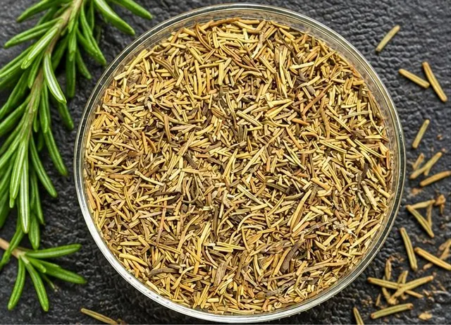 Large container of Rosemary Leaves Oil Distilled product