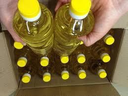 Sunflower Oil in Container