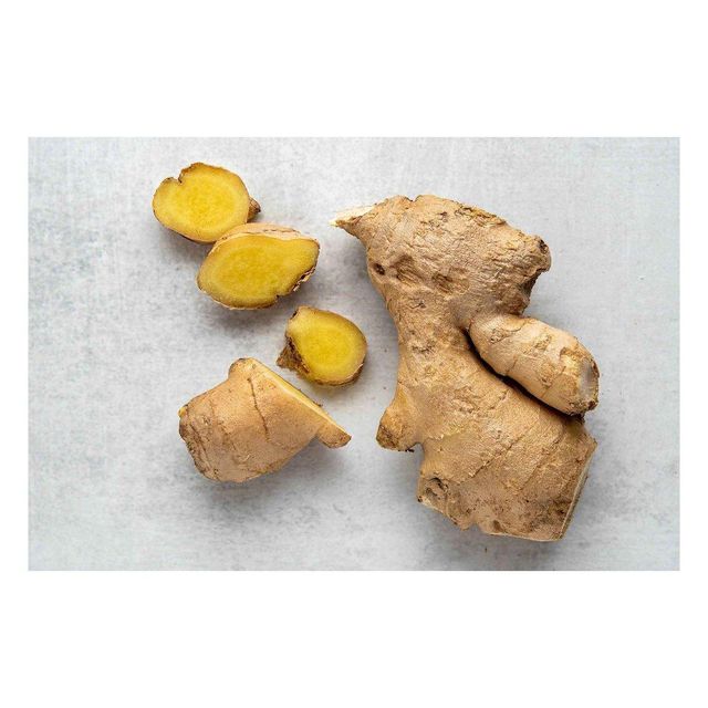 Fresh organic ginger root