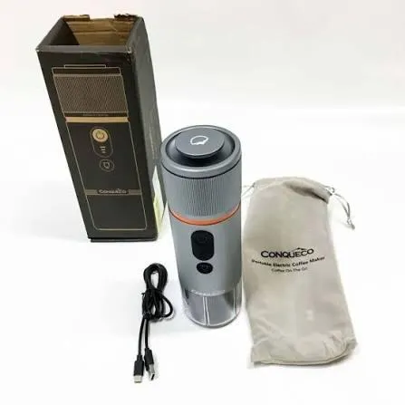 CONQUECO Espresso Machine USB-C charging port