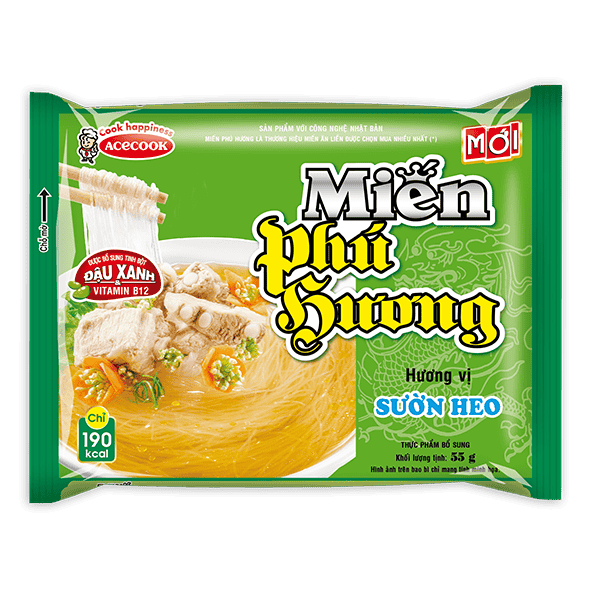 Phu Huong Instant Vermicelli – Pork Ribs