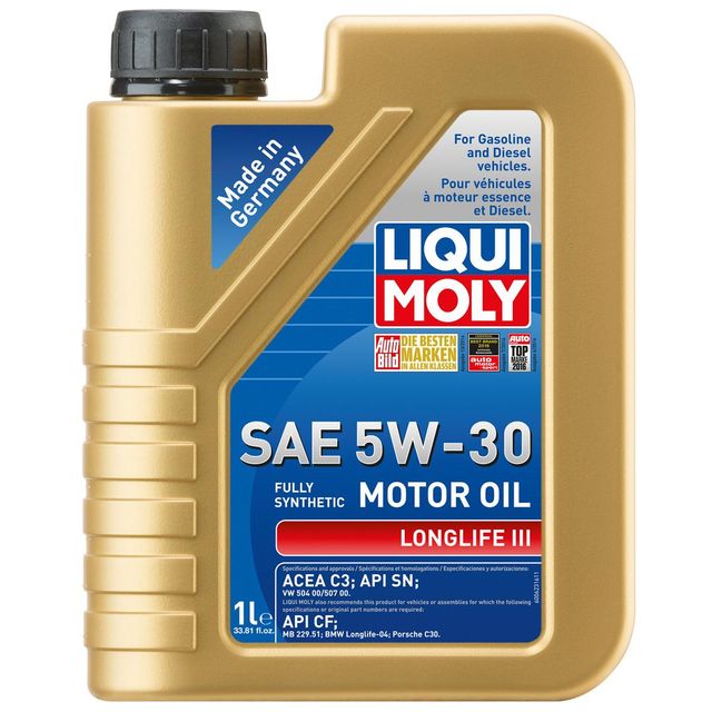 Liqui Moly 20646 Longlife III 5W-30 Motor Oil