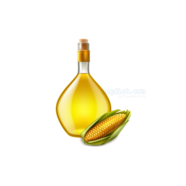 Corn Oil in Container