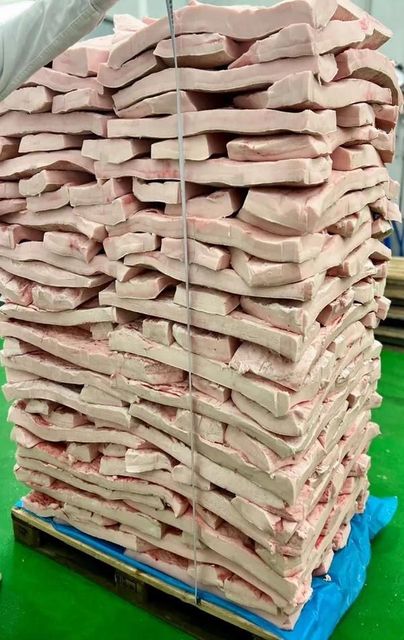 Premium Frozen Iberian Pork Back Fat