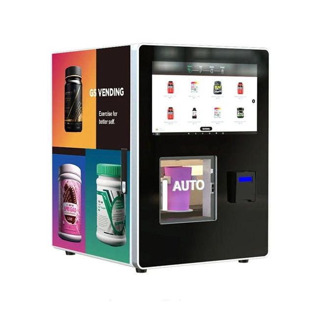 Protein Shake Vending Machine front view