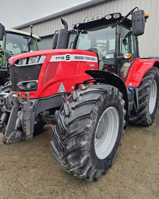 Massey Ferguson Tractor Working in Field