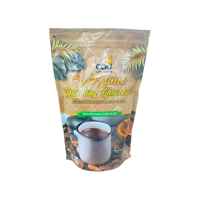 Organic Drinking Chocolate Close-up
