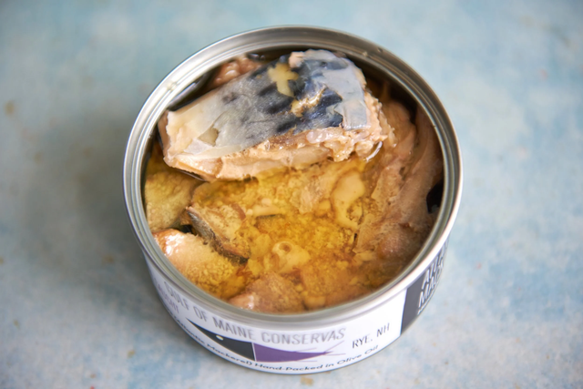 Canned Mackerel in Oil