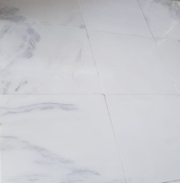 Marble Tile - Black & Gold Vein