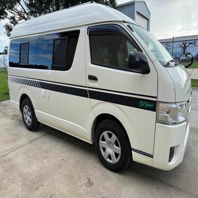 2022 Hiace Diesel Van Exterior View