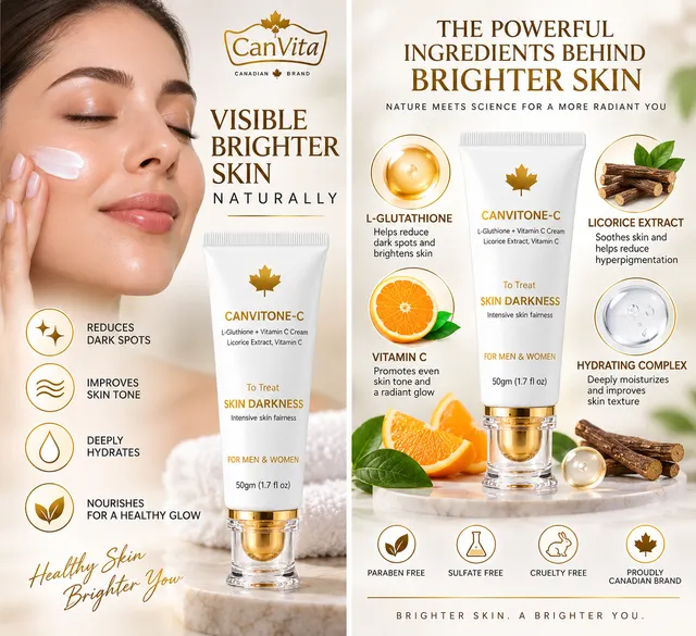 Canvitone-C Facial Cream Label Details