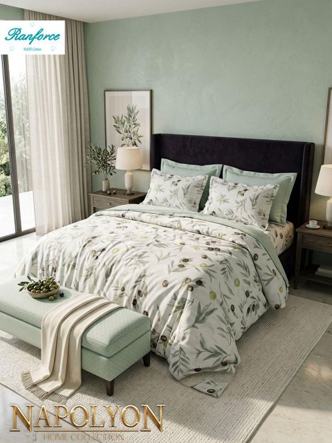 Ranforce Cotton Bed Sheet - Soft & Breathable