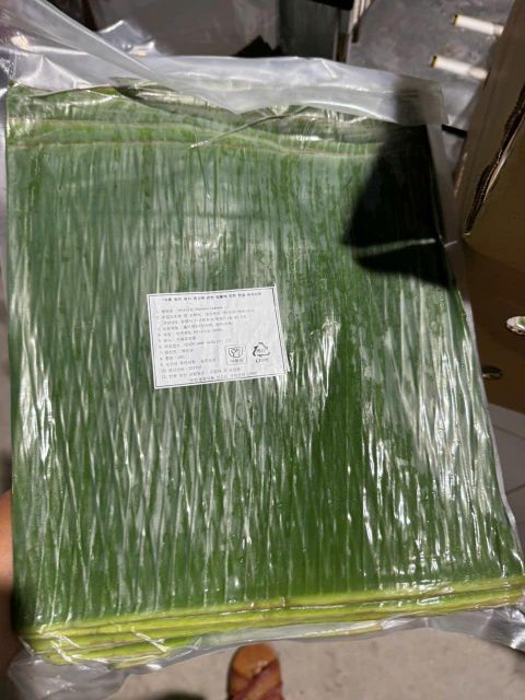 Frozen Banana Leaves