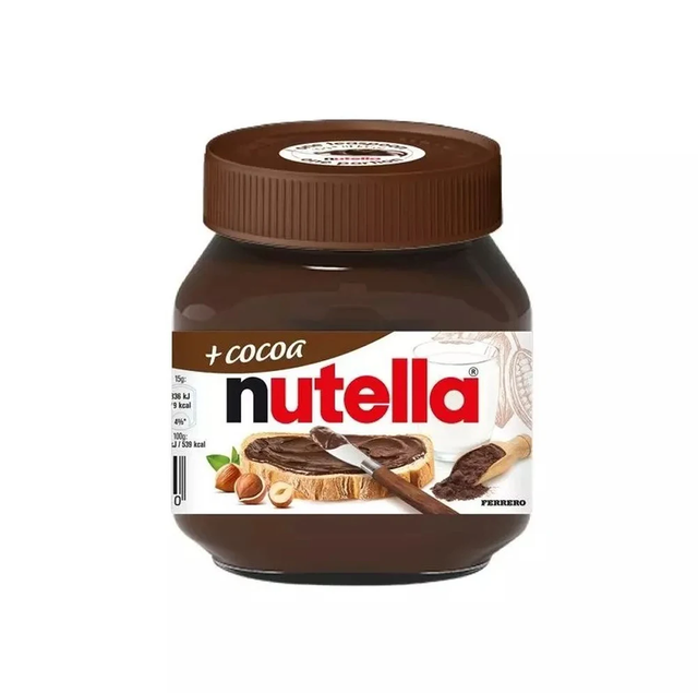 Nutella Chocolate Paste Packaging Detail