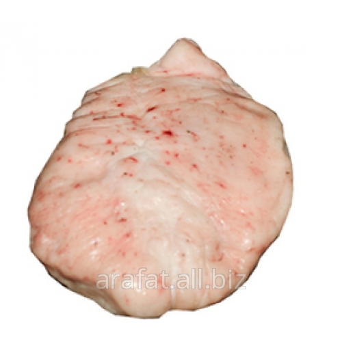 Packaged frozen lamb tail fat with export quality seal