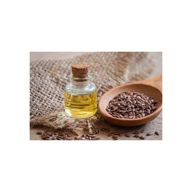 Pure Flaxseed Oil Bottle